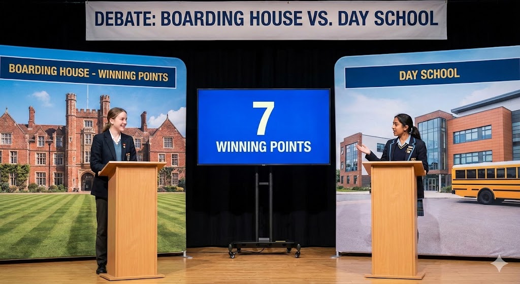 7 Winning Points: Boarding House is Better Than Day School (Debate Script)