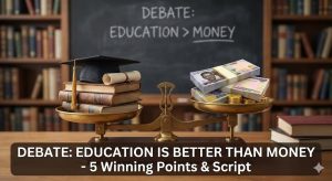 Money is Good; Education is Better