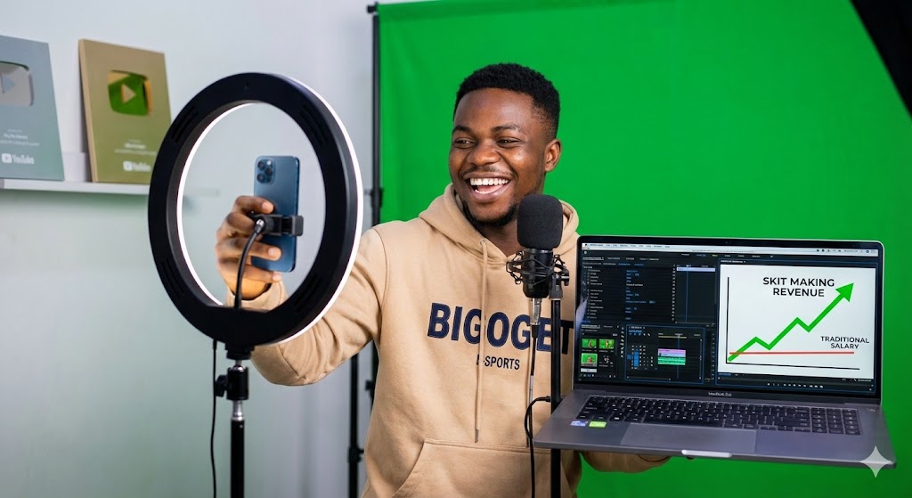 Skit Making (Content Creation) is More Profitable Than a University Degree