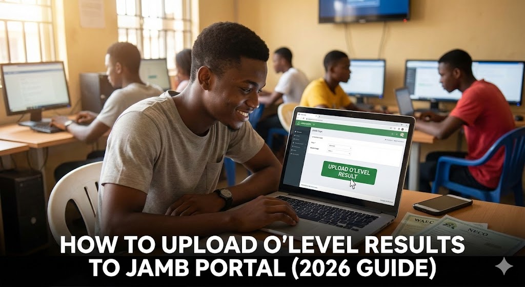 How to Upload O'Level Results to JAMB Portal (Fast & Easy Guide 2026)