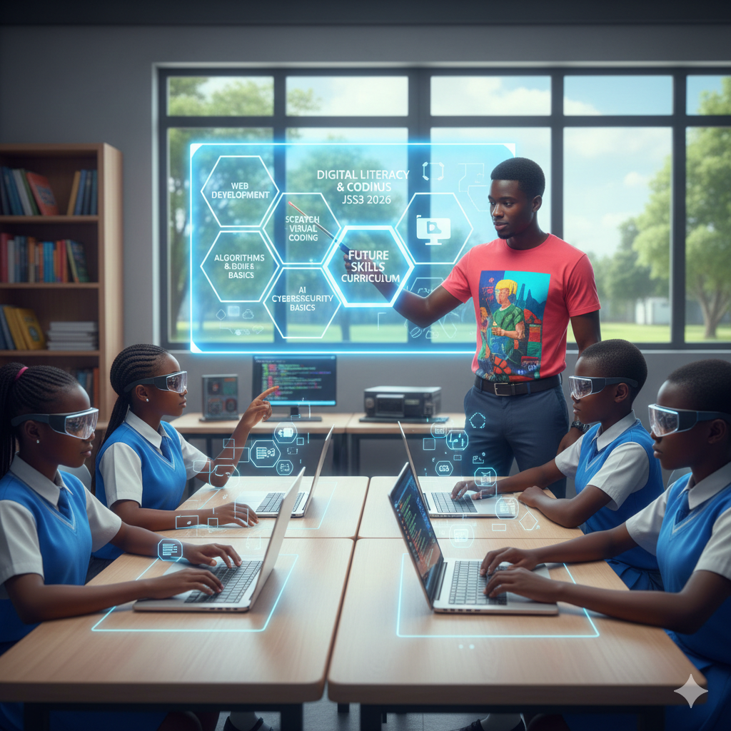 Digital Literacy and Coding syllabus for JSS3 2026