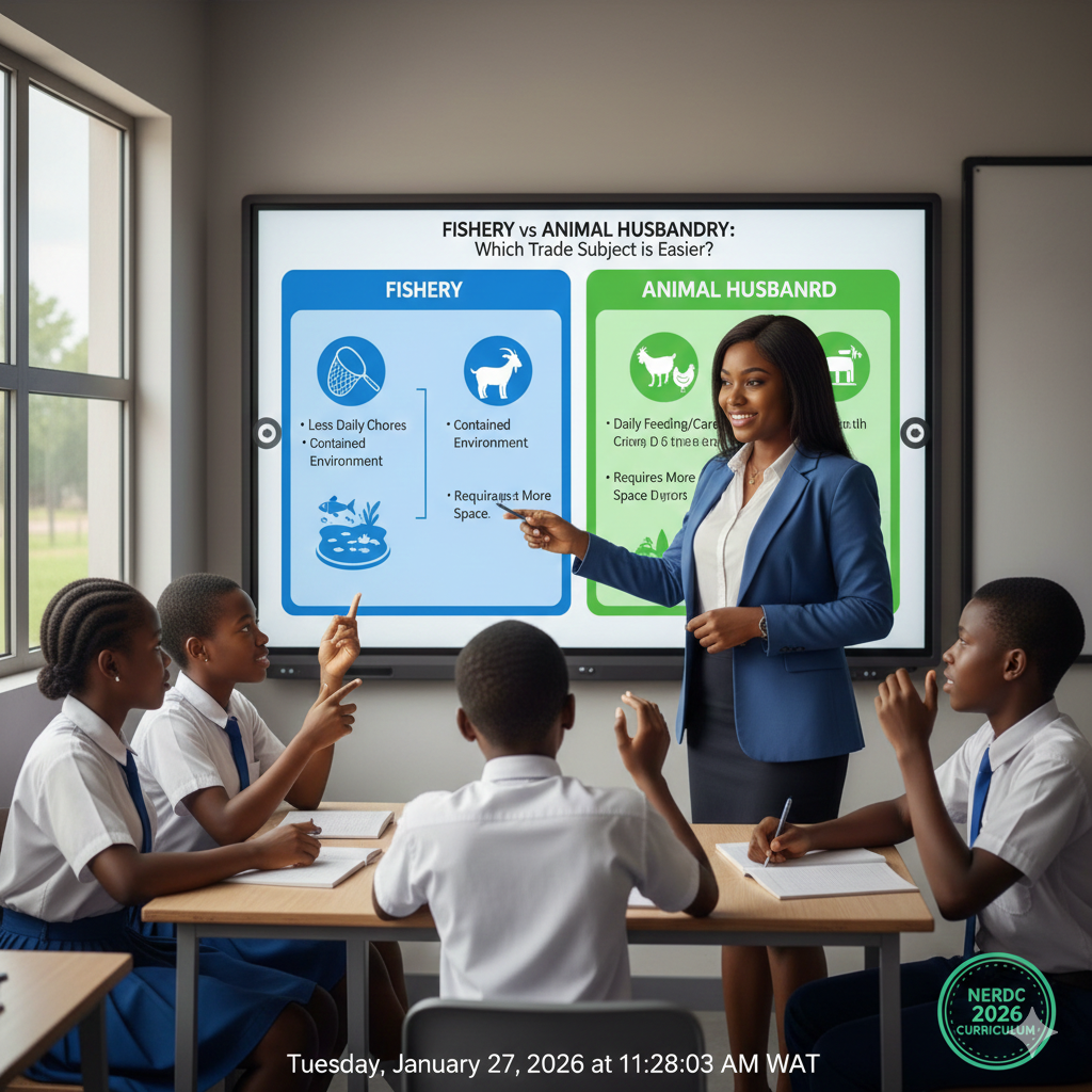 Fishery vs Animal Husbandry Which trade subject is easier