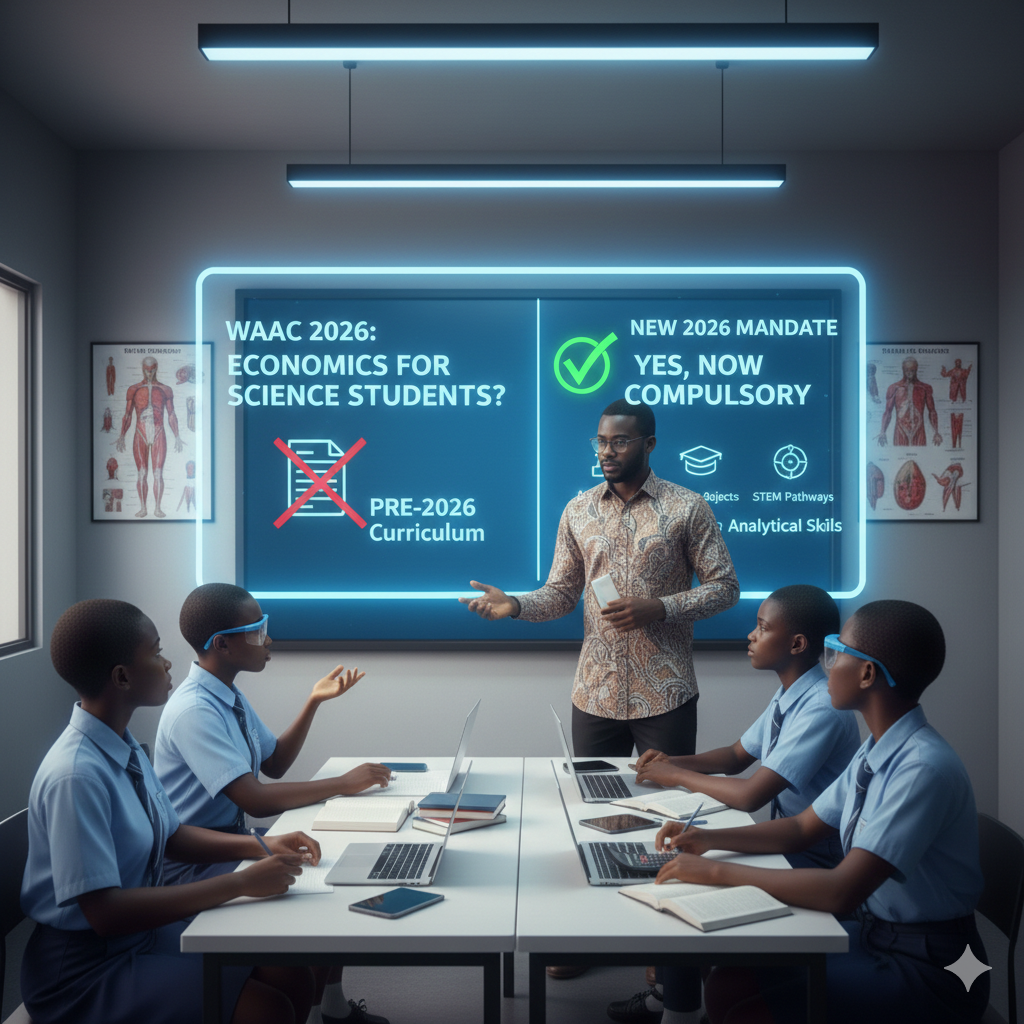 Is Economics compulsory for science students in WAEC 2026