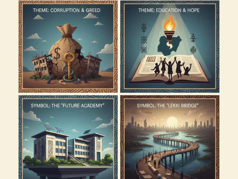 the lekki headmaster themes and symbolism