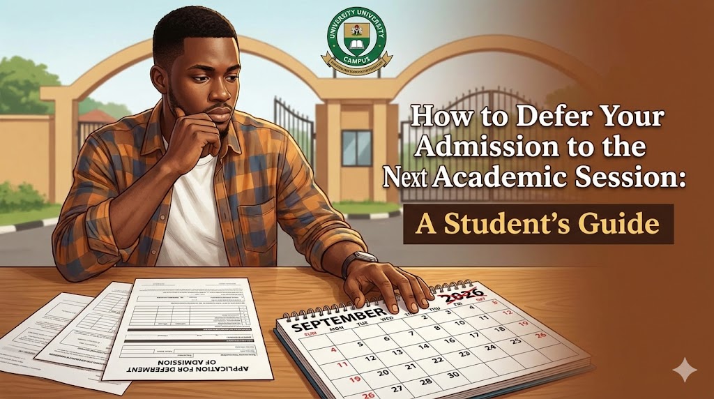 How to Defer Your Admission to the Next Academic Session