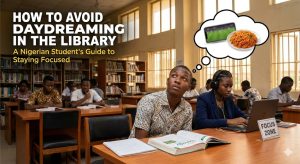 How to Avoid Daydreaming/Zoning Out in the Library