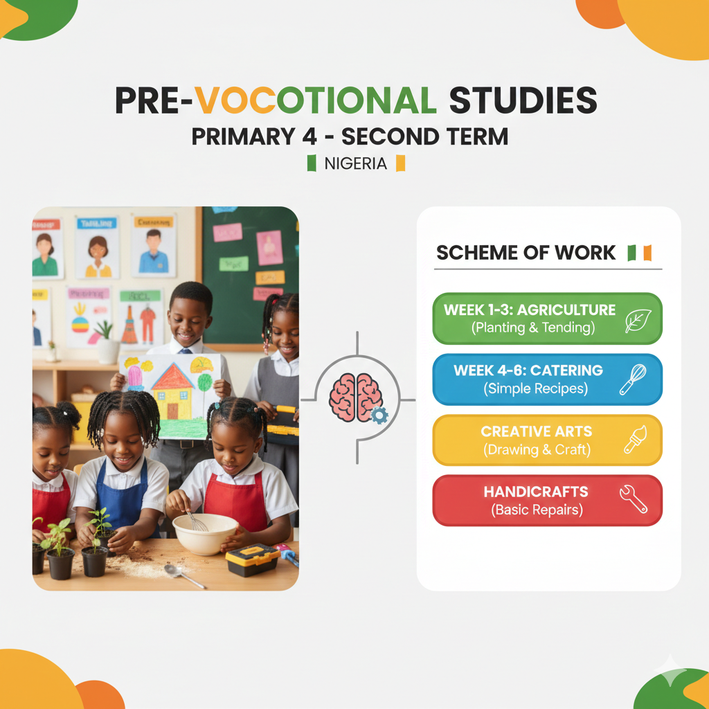 pre vocational studies for primary 4 second term