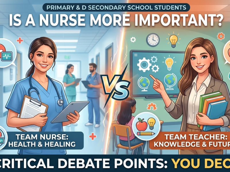 Is a Nurse More Important Than a Teacher