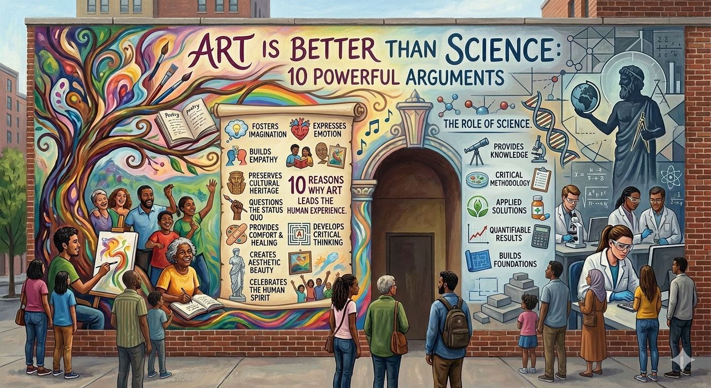 Art Is Better Than Science 10 Powerful Arguments