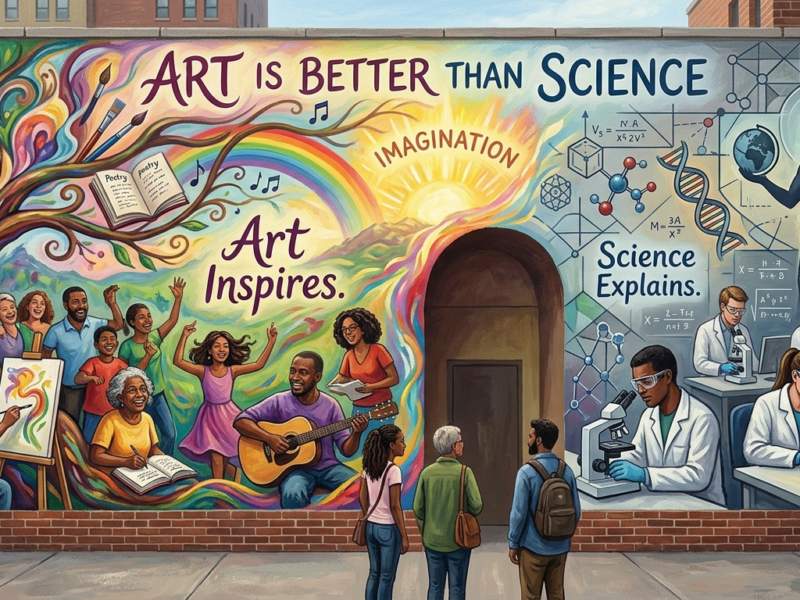 Art is better than Science