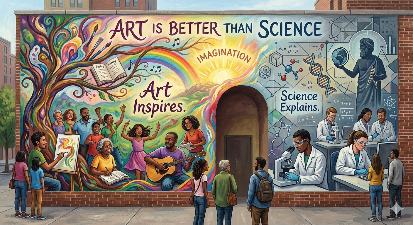 Art is better than Science