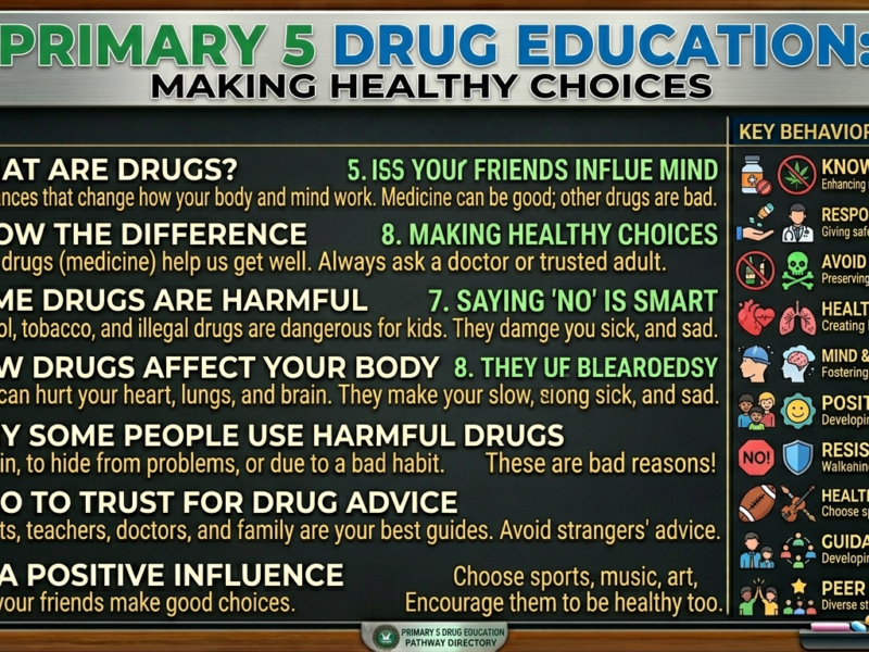 DRUG EDUCATION FOR PRIMARY 5