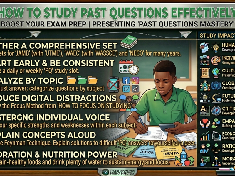 how to study past questions effectively