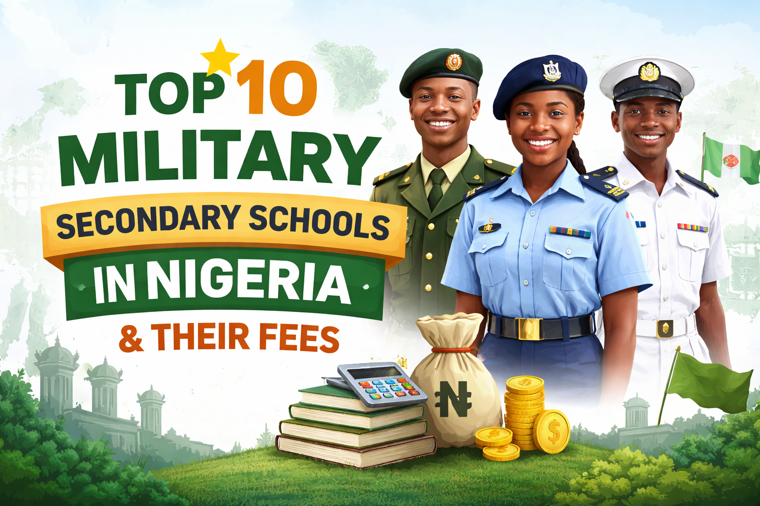 top 10 military secondary schools in nigeria and their fees