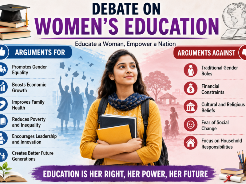 debate on women's education
