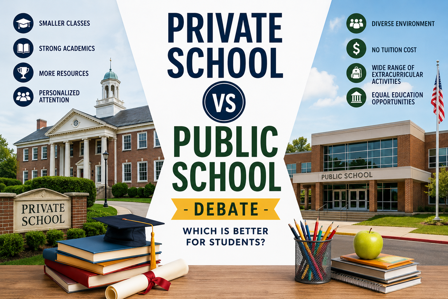 private school vs public school debate