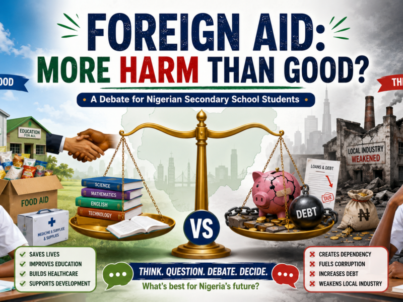 Foreign Aid Does More Harm Than Good
