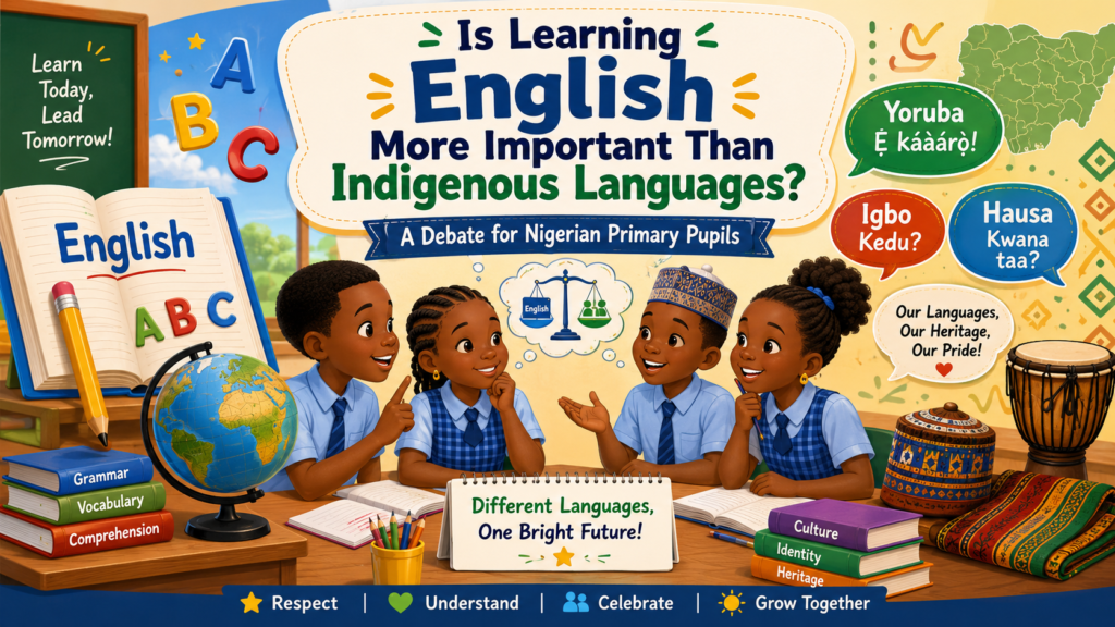 Is Learning English More Important Than Indigenous Languages