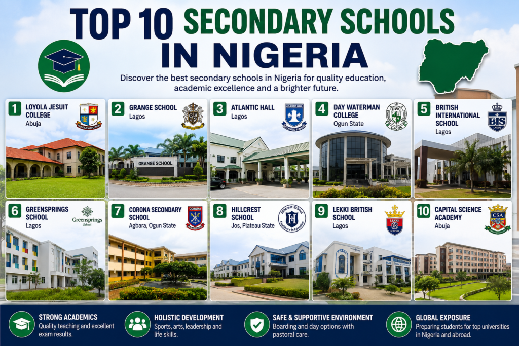 top ten secondary schools in nigeria